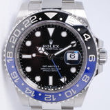 ROLEX NEW 2024 GMT BATMAN OYSTER BRACELET 126710 BOX & PAPERS