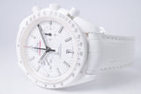 OMEGA 2023  SPEEDMASTER WHITE SIDE OF THE MOON BOX & PAPERS