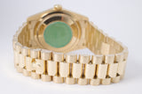 ROLEX YELLOW GOLD DAY-DATE 36mm PRESIDENT CHAMPAGNE JUBILEE DIAMOND DIAL 118238 BOX & PAPERS