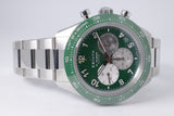 ZENITH CHRONOMASTER SPORT 'AARON RODGERS' GREEN CHRONOGRAPH WITH AUTOGRAPH BOX & PAPERS $8,500