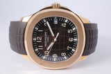 PATEK PHILIPPE NEW 2017 NOS UNWORN ROSE GOLD AQUANAUT 5167R BOX & PAPERS