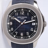 PATEK PHILIPPE NEW 2020 WHITE GOLD AQUANAUT BLUE DIAL 5168G BOX & PAPERS