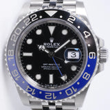 ROLEX 2020 BATMAN GMT MASTER II JUBILEE BRACELET "Batgirl" 126710 BOX & PAPERS
