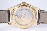 PATEK PHILIPPE YELLOW GOLD ANNUAL CALENDAR SUNBURST SLATE DIAL 5146J WATCH ONLY