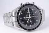 OMEGA SPEEDMASTER MOONWATCH STAINLESS STEEL 357.50.00 BOX & PAPERS $3,975