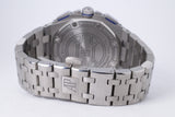 AUDEMARS PIGUET 42mm TITANIUM ROYAL OAK OFFSHORE BLUE ON BRACELET 26480TI BOX & PAPERS