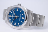 ROLEX NEW 2026 OYSTER PERPETUAL 36 MED BLUE DIAL 126000 BOX & PAPERS $9,800