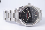 ROLEX 1980 VINTAGE MILGAUSS BLACK DIAL 1019 BOX & PAPER