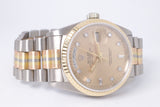 ROLEX DAY-DATE TRIDOR PRESIDENT CHAMPANGE DIAMOND DIAL WATCH ONLY $14,975