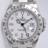 ROLEX 1991  EXPLORER II WHITE POLAR DIAL 16570 WATCH ONLY $7,800
