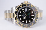 ROLEX 2007 GMT MASTER II TWO TONE MINT 116713 BOX & PAPERS