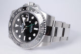 ROLEX 2024 GMT "BRUCE WAYNE" BLACK & GREY BEZEL OYSTER BRACELET 126710 BOX & PAPERS $16,500