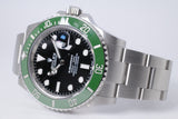 ROLEX 2024 GREEN SUBMARINER 41mm KERMIT / STARBUCKS 126610LV BOX & PAPERS $14,600