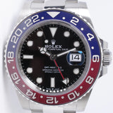 ROLEX NEW 2022 STAINLESS STEEL CERAMIC GMT MASTER II 126710 PEPSI OYSTER BRACELET BOX & PAPERS $26,975