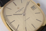 VACHERON VINTAGE YELLOW GOLD ELLIPSE AUTOMATIC WATCH ONLY