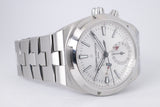 VACHERON CONSTANTIN NEW UNWORN OVERSEAS DUALTIME SILVER DIAL 7900V BOX & PAPERS $22,975