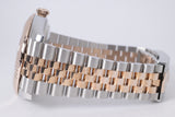 ROLEX 2022 DATEJUST 41 TWO TONE ROSE GOLD CHOCOLATE DIAL JUBILEE BRACELET 126331 BOX & PAPERS