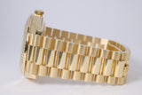 ROLEX 2022 YELLOW GOLD DAY-DATE PRESIDENT 40MM SILVER MOTIF DIAL MINT 228238 BOX AND PAPERS $39,975