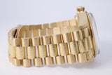 ROLEX 1975 YELLOW GOLD DAY-DATE DIAMOND DIAL MORELLIS BEZEL & BRACELET 1811 WATCH $29,975