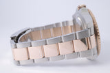 ROLEX TWO TONE GMT MASTER II ROSE GOLD & STEEL ROOT BEER 126711 BOX & PAPERS