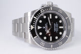 ROLEX 2020 40mm SUBMARINER NO DATE 114060 BOX & PAPERS