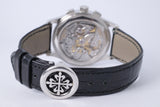 PATEK PHILIPPE 2020 PLATINUM MANUAL CHRONOGRAPH BLUE DIAMOND DIAL 5170P BOX & PAPERS $107,000