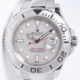 ROLEX 2004 YACHTMASTER STAINLESS STEEL & PLATINUM 16622 BOX & PAPERS