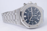 AUDEMARS PIGUET 2022 38mm ROYAL OAK BLUE CHRONOGRAPH 26715ST BOX & PAPERS $49,500
