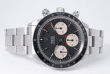 ROLEX VINTAGE STAINLESS STEEL DAYTONA 6263 BLACK DIAL BIG RED $87,975