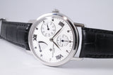 VACHERON CONSTANTIN WHITE GOLD PATRIMONY POWER RESERVE 47200/000G BOX & PAPERS $10,975