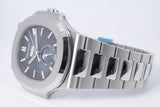 PATEK PHILIPPE NEW 2026 NAUTILUS BLUE DIAL ANNUAL CALENDAR MOON PHASE 5726/1A BOX & PAPERS