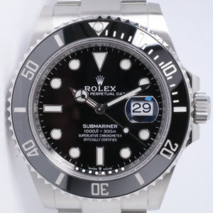 ROLEX NEW 2022 UNWORN SUBMARINER DATE 126610LN BOX & PAPERS