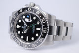 ROLEX GMT MASTER II CERAMIC OYSTER BRACELET 116710LN CPO CARD SET