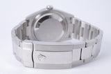 ROLEX DATEJUST 36 SMOOTH BEZEL BLACK DIAL MINT 126200 BOX & PAPERS $7,975