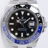 ROLEX 2014 GMT BATMAN OYSTER BRACELET 116710 BOX & PAPERS