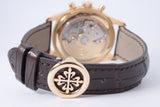 PATEK PHILIPPE x TIFFANY & CO. STAMPED ROSE GOLD ANNUAL CALENDAR 5960R BOX & PAPERS $105,000