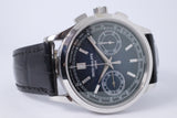 PATEK PHILIPPE 2020 PLATINUM MANUAL CHRONOGRAPH BLUE DIAMOND DIAL 5170P BOX & PAPERS $107,000