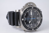 PANERAI 2015 LUMINOR SUBMERSIBLE FLYBACK CHRONOGRPAH PAM00615 BOX & PAPERS $6,500