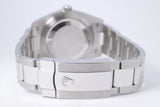 ROLEX 2021 DATEJUST 41 BLACK DIAL OYSTER BRACELET 126334 BOX & PAPERS