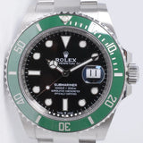 ROLEX 2022 GREEN SUBMARINER STARBUCKS 126610 BOX & PAPERS