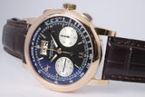 A. LANGE & SOHNE ROSE GOLD DATOGRAPH "DUFOURGRAPH" 403.031 MINT BOX, PAPERS & RECENT SERVICE PAPERS