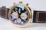 IWC ROSE GOLD PILOT CHRONOGRAPH ANTOINE SAINT EXUPERY LIMITED EDITION MINT IW371711 w/ PAPERS $12,975
