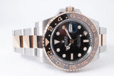 ROLEX NEW 2025 TWO TONE GMT MASTER II ROSE GOLD & STEEL ROOT BEER 126711 BOX & PAPERS