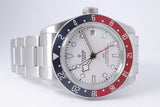 TUDOR BLACK BAY GMT PEPSI WHITE DIAL M79830RB BOX & PAPERS $3,000