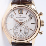 PATEK PHILIPPE x TIFFANY & CO. STAMPED ROSE GOLD ANNUAL CALENDAR 5960R BOX & PAPERS $105,000