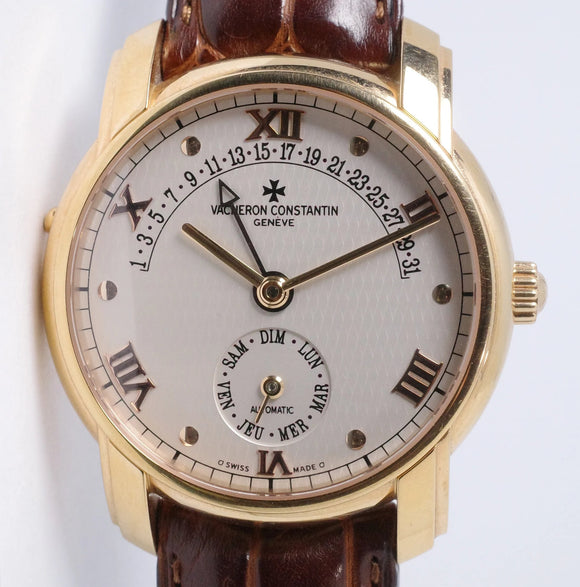 VACHERON CONSTANTIN ROSE GOLD PATRIMONY 31 DAY RETROGRADE