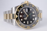 ROLEX 2007 GMT MASTER II TWO TONE MINT 116713 BOX & PAPERS