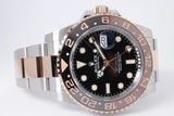 ROLEX 2022 NEW TWO TONE EVEROSE GMT MASTER II  & STEEL ROOT BEER 126711 BOX & PAPERS