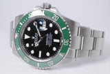 ROLEX 2022 GREEN SUBMARINER STARBUCKS 126610 BOX & PAPERS