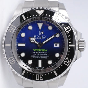 ROLEX 2017 DEEPSEA SEA-DWELLER BLUE JAMES CAMERON 116660 BOX & PAPERS